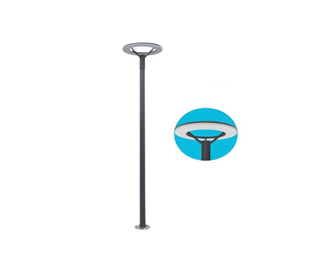 300 cm Yüksekliğinde 60W Samsung LED Dış Mekan Aydınlatma Direği